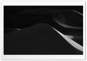 Desert Dunes Black and White 4K UHD Wallpaper for Widescreen and UltraWide Desktop, UltraHD TV, Smartphone, Tablet