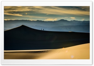 Desert Dunes Walkers Ultra HD Wallpaper for 4K UHD Widescreen desktop, tablet & smartphone