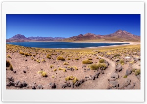 Desert Lake Ultra HD Wallpaper for 4K UHD Widescreen desktop, tablet & smartphone