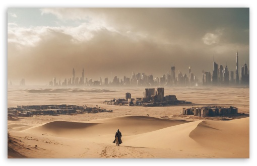 Desert Metropolis Horizon UltraHD Wallpaper for UHD 16:9 ; HD 16:9 ; UltraWide 21:9 24:10 32:9 32:10 ; Widescreen 16:10 5:3 ; Fullscreen 4:3 5:4 3:2 ; Tablet 1:1 ; Mobile 9:16 9:19.5 9:20 10:16 2:3 3:5 3:4 ; Dual 16:10 5:3 16:9 4:3 5:4 3:2 ;