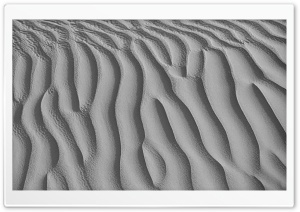 Desert Sand Texture Black and White Ultra HD Wallpaper for 4K UHD Widescreen desktop, tablet & smartphone