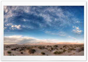 Desert Under Beautiful Blue Sky Ultra HD Wallpaper for 4K UHD Widescreen Desktop, Lockscreen, Screensaver, TV, Tablet, Smartphone