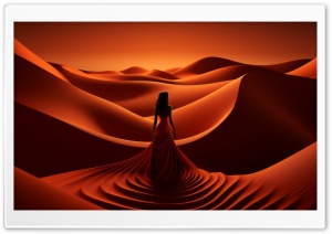 Desert Woman Ultra HD Wallpaper for 4K UHD Widescreen desktop, tablet & smartphone