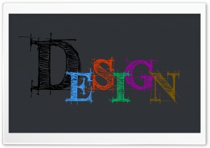 Design Typography Ultra HD Wallpaper for 4K UHD Widescreen desktop, tablet & smartphone