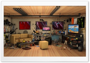 Designer's Room 3D Ultra HD Wallpaper for 4K UHD Widescreen desktop, tablet & smartphone