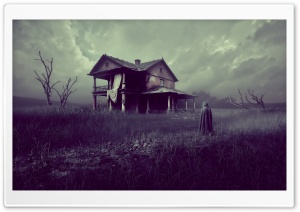 Desolate The House That Forgot How To Be Home 4K UHD Wallpaper for Widescreen and UltraWide Desktop, UltraHD TV, Smartphone, Tablet