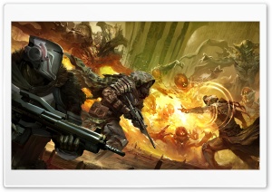 Destiny, Fire Team Ultra HD Wallpaper for 4K UHD Widescreen desktop, tablet & smartphone