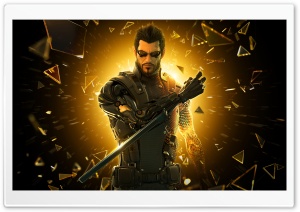 Deus Ex Human Revolution   Adam Jensen Ultra HD Wallpaper for 4K UHD Widescreen desktop, tablet & smartphone