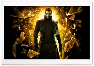 Deus Ex Human Revolution Pieces Of Glass Ultra HD Wallpaper for 4K UHD Widescreen desktop, tablet & smartphone