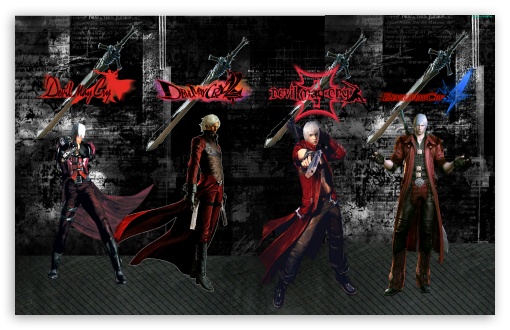 Devil May Cry Collection UltraHD Wallpaper for Widescreen 16:10 ;