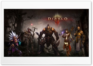 Diablo3 Single Screen Ultra HD Wallpaper for 4K UHD Widescreen desktop, tablet & smartphone