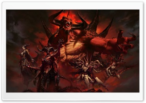 Diablo 30th Anniversary 4K UHD Wallpaper for Widescreen and UltraWide Desktop, UltraHD TV, Smartphone, Tablet