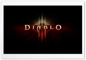 Diablo 3 Black Ultra HD Wallpaper for 4K UHD Widescreen desktop, tablet & smartphone