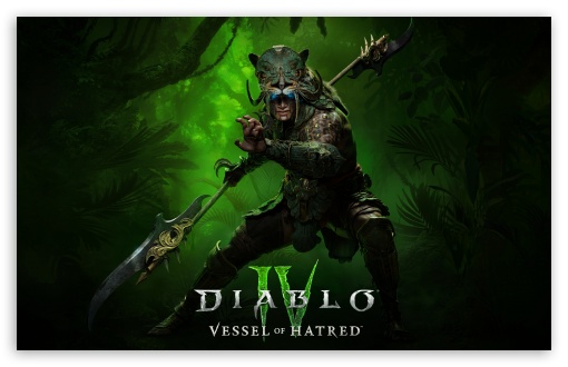 Diablo IV Vessel of Hatred Game UltraHD Wallpaper for UHD 16:9 ; HD 16:9 ; Widescreen 16:10 5:3 ; Fullscreen 4:3 5:4 3:2 ; Tablet 1:1 ; Mobile 9:16 10:16 2:3 3:5 3:4 ;