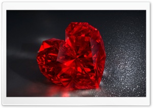 Diamond Heart Ultra HD Wallpaper for 4K UHD Widescreen desktop, tablet & smartphone