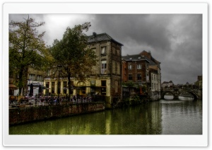 Dijle River - Mechelen - Belgium Ultra HD Wallpaper for 4K UHD Widescreen desktop, tablet & smartphone