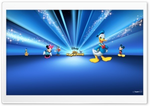 Disney Characters Blue Ultra HD Wallpaper for 4K UHD Widescreen desktop, tablet & smartphone