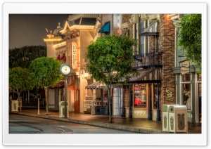 Disneyland Street Ultra HD Wallpaper for 4K UHD Widescreen desktop, tablet & smartphone