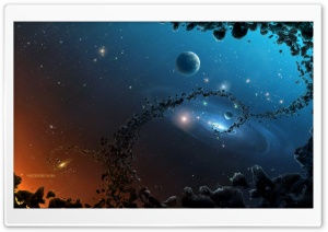 Distended Aura Ultra HD Wallpaper for 4K UHD Widescreen desktop, tablet & smartphone