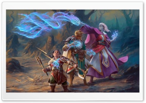 DnD Dungeons and Dragons Forgotten Realms 4K UHD Wallpaper for Widescreen and UltraWide Desktop, UltraHD TV, Smartphone, Tablet
