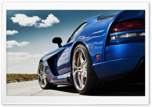 Dodge Viper Blue Ultra HD Wallpaper for 4K UHD Widescreen desktop, tablet & smartphone