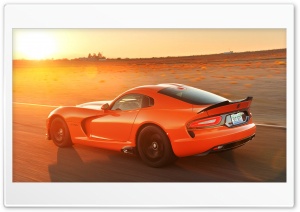 Dodge Viper TA sunset Ultra HD Wallpaper for 4K UHD Widescreen desktop, tablet & smartphone