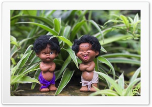 Dolls in Nature Ultra HD Wallpaper for 4K UHD Widescreen desktop, tablet & smartphone