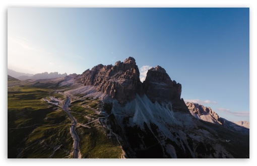 Dolomites mountains, Italy - Drone Photography UltraHD Wallpaper for UHD 16:9 2160p 1440p 1080p 900p 720p ; 8K UHD TV 16:9 Ultra High Definition 2160p 1440p 1080p 900p 720p ; UltraWide 21:9 24:10 ; Widescreen 16:10 5:3 WHXGA WQXGA WUXGA WXGA WGA ; Fullscreen 4:3 5:4 3:2 UXGA XGA SVGA QSXGA SXGA DVGA HVGA HQVGA ( Apple PowerBook G4 iPhone 4 3G 3GS iPod Touch ) ; Tablet 1:1 ;