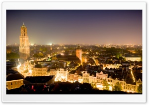 Dom Tower, Utrecht, Netherlands Ultra HD Wallpaper for 4K UHD Widescreen desktop, tablet & smartphone