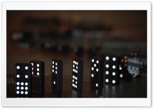 Domino Effect Ultra HD Wallpaper for 4K UHD Widescreen desktop, tablet & smartphone
