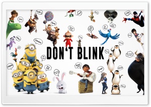 DontBlink - All Animation Characters Ultra HD Wallpaper for 4K UHD Widescreen desktop, tablet & smartphone