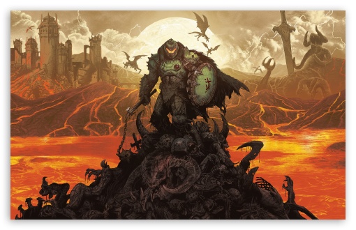 DOOM The Dark Ages, Doom Slayer UltraHD Wallpaper for UHD 16:9 ; HD 16:9 ; UltraWide 21:9 24:10 32:9 32:10 ; Widescreen 16:10 5:3 ; Fullscreen 4:3 5:4 3:2 ; Tablet 1:1 ; Mobile 9:16 9:19.5 9:20 10:16 2:3 3:5 3:4 ; Dual 16:10 5:3 16:9 4:3 5:4 3:2 ;