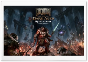 DOOM The Dark Ages Revelations Video Game 4K UHD Wallpaper for Widescreen and UltraWide Desktop, UltraHD TV, Smartphone, Tablet