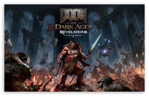 DOOM The Dark Ages Revelations Video Game UltraHD Wallpaper for UHD 16:9 ; HD 16:9 ; UltraWide 21:9 24:10 ; Widescreen 16:10 ; Tablet 1:1 ; Mobile 9:16 9:19.5 9:20 ;