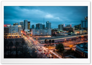 Downtown Atlanta Ultra HD Wallpaper for 4K UHD Widescreen desktop, tablet & smartphone