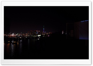 Downtown Toronto, Night Ultra HD Wallpaper for 4K UHD Widescreen desktop, tablet & smartphone