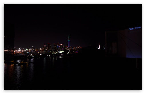 Downtown Toronto, Night UltraHD Wallpaper for HD 16:9 ; Widescreen 16:10 5:3 ;