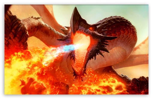 Dragon UltraHD Wallpaper for Widescreen 16:10 ;