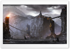 Dragon Age 2 Concept Art Ultra HD Wallpaper for 4K UHD Widescreen desktop, tablet & smartphone