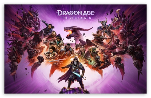 Dragon Age The Veilguard Video Game UltraHD Wallpaper for UHD 16:9 ; HD 16:9 ; UltraWide 21:9 24:10 ; Widescreen 16:10 5:3 ; Fullscreen 4:3 5:4 3:2 ; Tablet 1:1 ; Mobile 9:16 9:19.5 9:20 10:16 2:3 3:5 3:4 ;