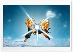 Dragon Ball Trunks Son Goten Ultra HD Wallpaper for 4K UHD Widescreen desktop, tablet & smartphone