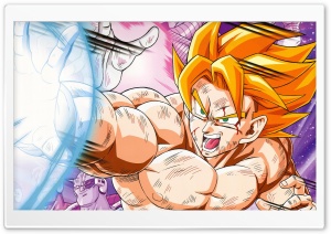 Dragon Ball Z - Super Saiyan Goku Ultra HD Wallpaper for 4K UHD Widescreen desktop, tablet & smartphone