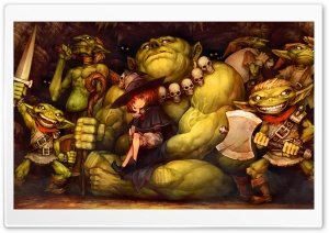 Dragons Crown Goblins Ultra HD Wallpaper for 4K UHD Widescreen desktop, tablet & smartphone