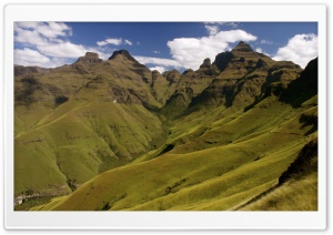 Drakensberg Mountains, Cathedral Peak Ultra HD Wallpaper for 4K UHD Widescreen desktop, tablet & smartphone