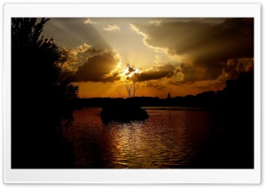 Dramatic Sunset Ultra HD Wallpaper for 4K UHD Widescreen desktop, tablet & smartphone