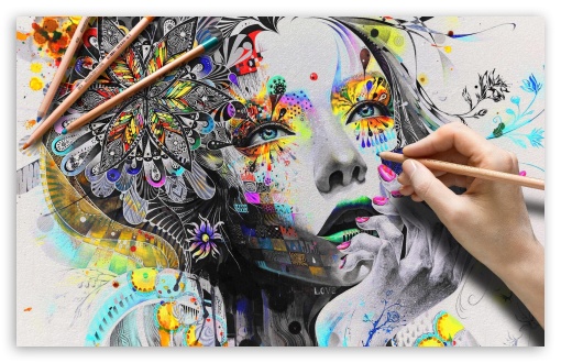 Drawing a Girl UltraHD Wallpaper for UHD 16:9 ; HD 16:9 ; UltraWide 21:9 24:10 32:9 32:10 ; Widescreen 16:10 5:3 ; Fullscreen 4:3 5:4 3:2 ; Tablet 1:1 ; Mobile 9:16 9:19.5 9:20 10:16 2:3 3:5 3:4 ; Dual 16:10 5:3 16:9 4:3 5:4 3:2 ;