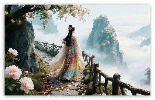 Dreaming in Flowing Silks UltraHD Wallpaper for UHD 16:9 ; HD 16:9 ; UltraWide 21:9 24:10 ; Widescreen 16:10 5:3 ; Fullscreen 4:3 5:4 3:2 ; Tablet 1:1 ; Mobile 9:16 9:19.5 9:20 10:16 2:3 3:5 3:4 ;