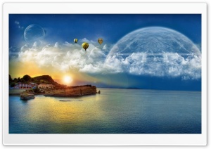 Dreams Of A Fantasy World Ultra HD Wallpaper for 4K UHD Widescreen desktop, tablet & smartphone