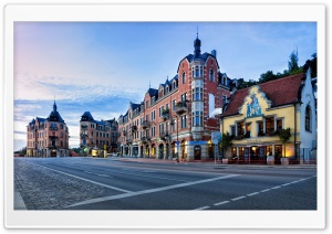 Dresden City In Germany Early Morning Ultra HD Wallpaper for 4K UHD Widescreen desktop, tablet & smartphone
