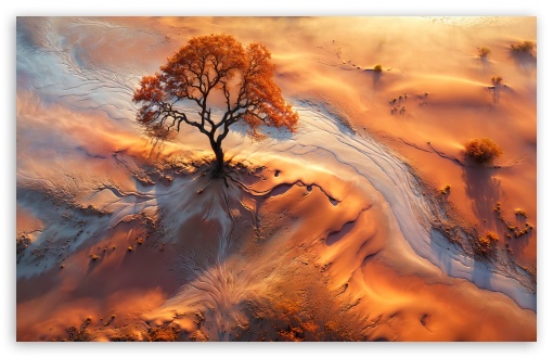 Dried Rivers, Tree, Dryland, Digital Art UltraHD Wallpaper for UHD 16:9 ; HD 16:9 ; UltraWide 21:9 24:10 32:9 32:10 ; Widescreen 16:10 5:3 ; Fullscreen 4:3 5:4 3:2 ; Tablet 1:1 ; Mobile 9:16 10:16 2:3 3:5 3:4 ; Dual 16:10 5:3 16:9 4:3 5:4 3:2 ;